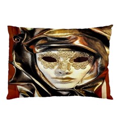 Artistic Venetian Mask Pillow Case by ConteMonfrey