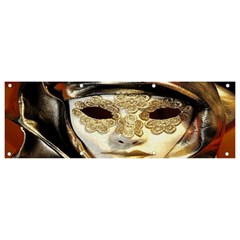 Artistic Venetian Mask Banner And Sign 9  X 3  by ConteMonfrey