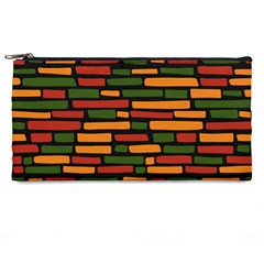 Ethiopian Bricks - Green, Yellow And Red Vibes Pencil Case by ConteMonfreyShop