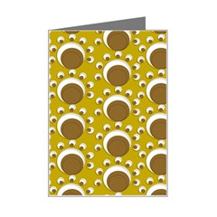 Minimalist Circles  Mini Greeting Card by ConteMonfreyShop