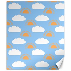 Sun And Clouds  Canvas 8  X 10  by ConteMonfreyShop