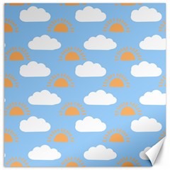 Sun And Clouds  Canvas 12  X 12  by ConteMonfreyShop