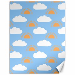 Sun And Clouds  Canvas 12  X 16  by ConteMonfreyShop