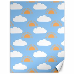 Sun And Clouds  Canvas 36  X 48  by ConteMonfreyShop