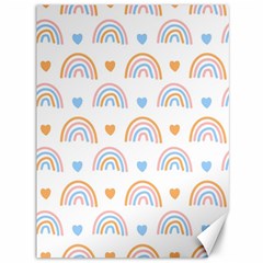 Rainbow Pattern   Canvas 36  X 48  by ConteMonfreyShop