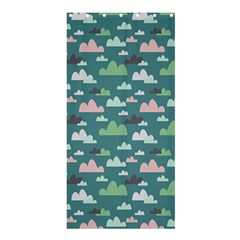 Llama Clouds   Shower Curtain 36  X 72  (stall) by ConteMonfreyShop