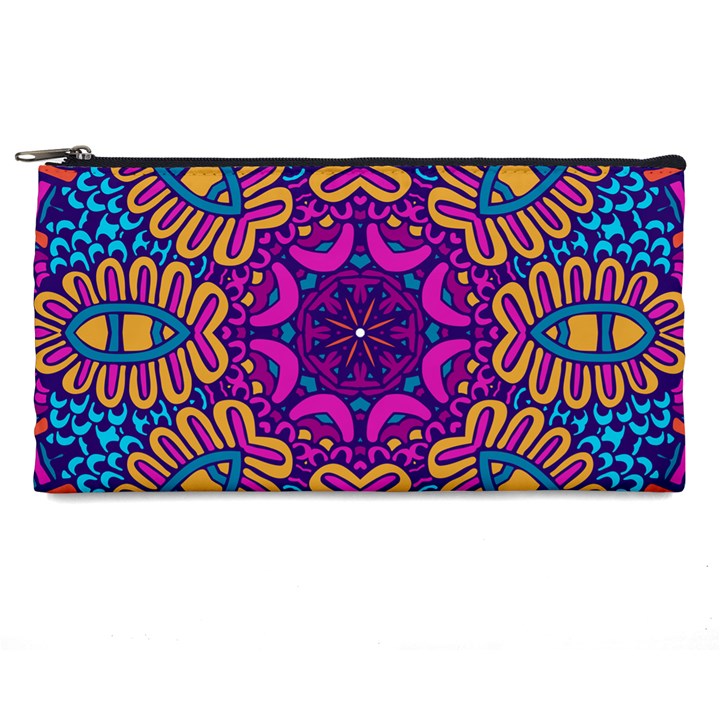 Mandala Fishes Pencil Case