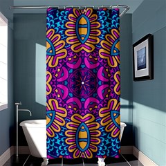 Mandala Fishes Shower Curtain 36  X 72  (stall) by ConteMonfreyShop