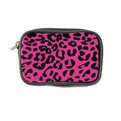 Leopard Print Jaguar Dots Pink Coin Purse by ConteMonfreyShop