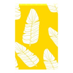 Yellow Banana Leaves Shower Curtain 48  X 72  (small) by ConteMonfreyShop