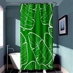 Green Banana Leaves Shower Curtain 36  x 72  (Stall) Curtain(36 X72 ) - 33.26 x66.24  Curtain(36 X72 )