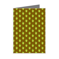 All The Green Apples Mini Greeting Card by ConteMonfreyShop