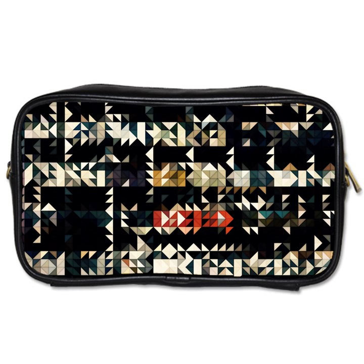 Art-design-color-banner-wallpaper Toiletries Bag (Two Sides)