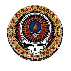 Grateful Dead Mini Round Pill Box by Jancukart