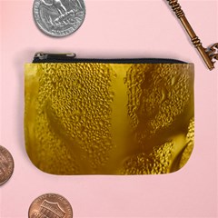 Beer Drink Glass Yellow Cup Bar Mini Coin Purse by Wegoenart