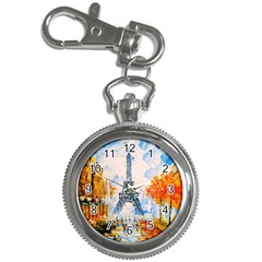 Eiffel Tower Landmark Architecture  Artistic Key Chain Watches by danenraven