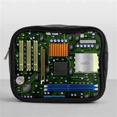 Illustration Motherboard Pc Computer Mini Toiletries Bag (one Side) by danenraven