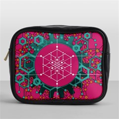 Blockchain Networking Digitization Mini Toiletries Bag (one Side) by Wegoenart