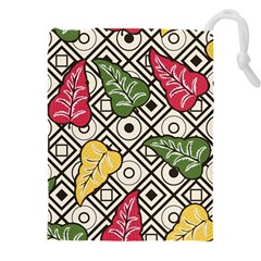 Leaves Drawstring Pouch (5xl) by nateshop