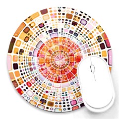 Internet Data Storage Online Round Mousepads by Wegoenart