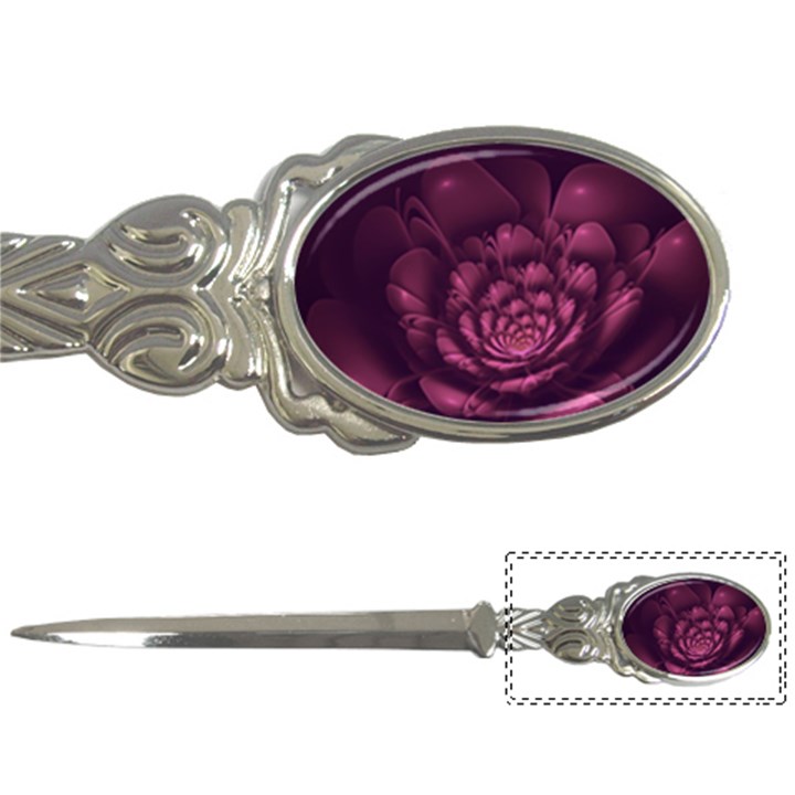 Fractal Blossom Flower Bloom Letter Opener