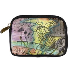 Energy Flow Intuition Digital Camera Leather Case by Wegoenart