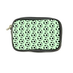 Pattern Ball Soccer Background Coin Purse by Wegoenart