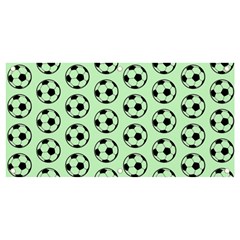 Pattern Ball Soccer Background Banner And Sign 4  X 2  by Wegoenart