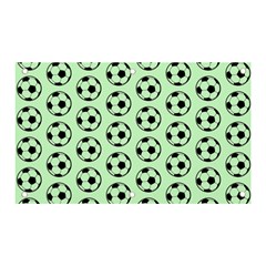 Pattern Ball Soccer Background Banner And Sign 5  X 3  by Wegoenart