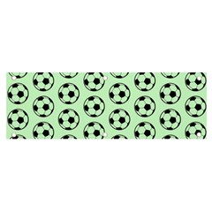 Pattern Ball Soccer Background Banner And Sign 6  X 2  by Wegoenart