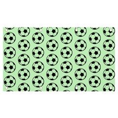 Pattern Ball Soccer Background Banner And Sign 7  X 4  by Wegoenart