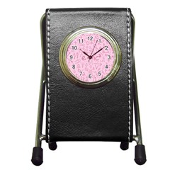 Background Back To School Bright Pen Holder Desk Clock by Ravend