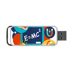 Natural Science Physics Laboratory Formula Portable Usb Flash (one Side) by danenraven