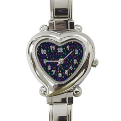 Number Digit Learning Education Heart Italian Charm Watch by Wegoenart