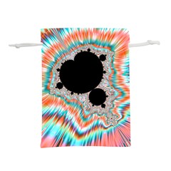 Fractal Abstract Background Lightweight Drawstring Pouch (l) by Wegoenart