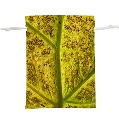 Leaf Structure Texture Background  Lightweight Drawstring Pouch (xl) by Wegoenart