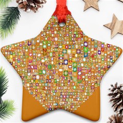 Calendar -1 Star Ornament (two Sides) by nateshop