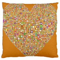 Calendar -1 Large Flano Cushion Case (two Sides) by nateshop