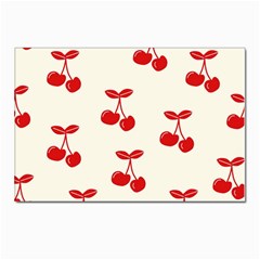 Cherries Postcards 5  X 7  (pkg Of 10) by nateshop