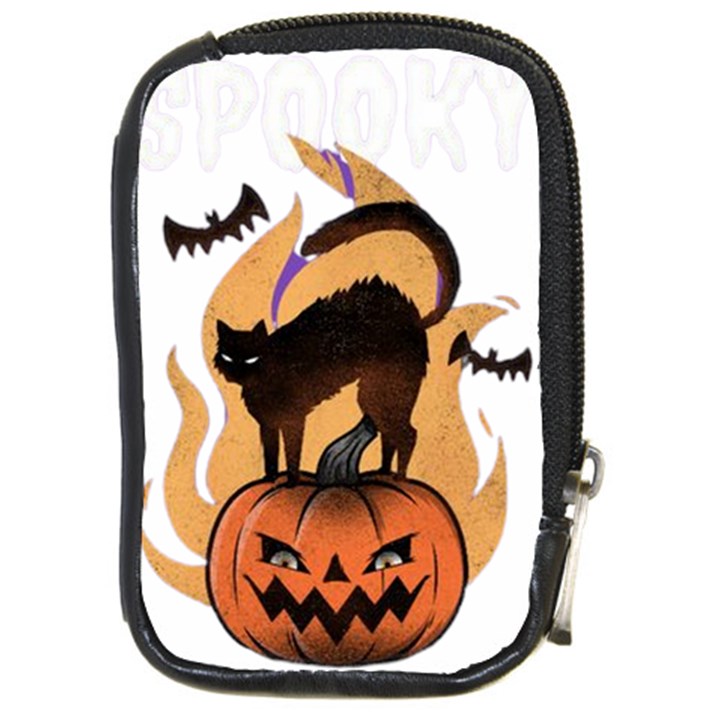 Halloween Compact Camera Leather Case