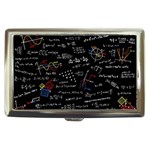 Black Background Text Overlay  Mathematics Formula Cigarette Money Case Front