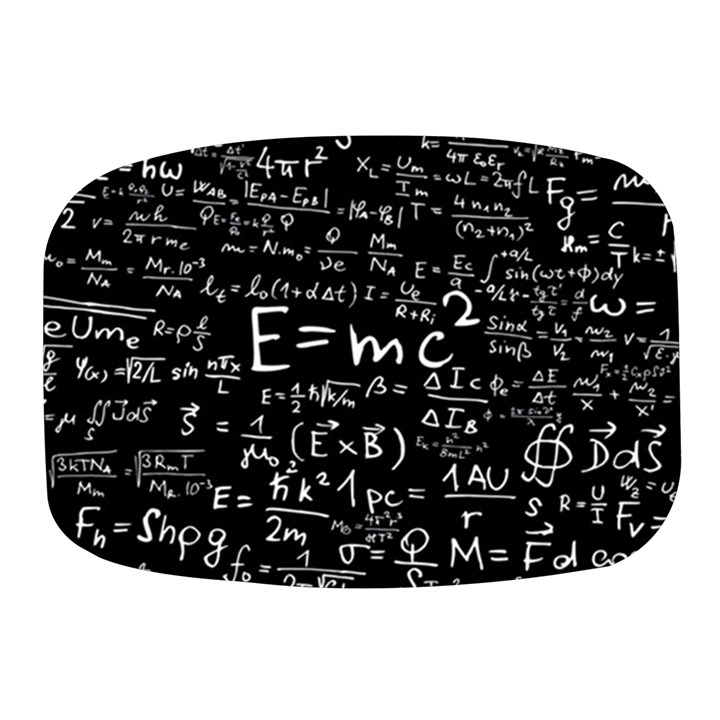 Science Einstein Formula Mathematics Physics Mini Square Pill Box