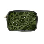 Green Bacteria Digital Wallpaper Eyes Look Biology Pattern Coin Purse Front