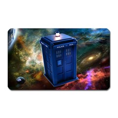 The Police Box Tardis Time Travel Device Used Doctor Who Magnet (rectangular) by Jancukart