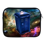 The Police Box Tardis Time Travel Device Used Doctor Who Apple iPad 2/3/4 Zipper Cases Front