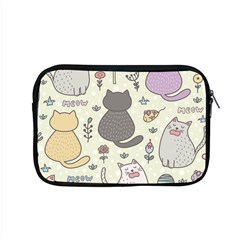 Funny Cartoon Cats Seamless Pattern Apple Macbook Pro 15  Zipper Case by Jancukart