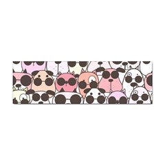 Cute-dog-seamless-pattern-background Sticker Bumper (10 Pack) by Jancukart