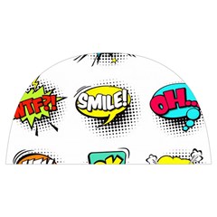 Set-colorful-comic-speech-bubbles Anti Scalding Pot Cap by Jancukart