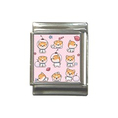 Set Kawaii Smile Japanese Dog Cartoon Italian Charm (13mm) by Wegoenart