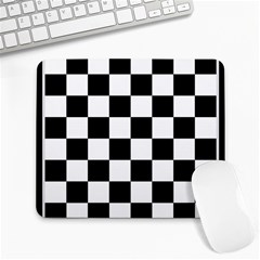 Chess Board Background Design Large Mousepad by Wegoenart